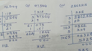 Square And Square Roots RD SHARMA ex-3.5(Part -1)