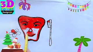Bolalar Uchun Tishlar Rasm Chizish Drawing Teeth Bits For Children How To Draw Teeth For Children