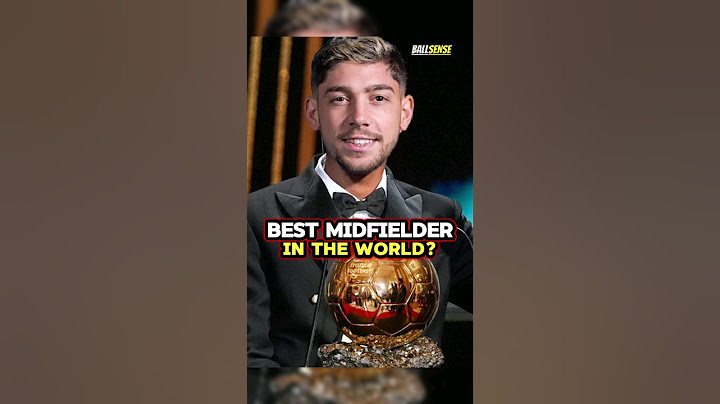 Is Fede Valverde the best midfielder in the world right now?