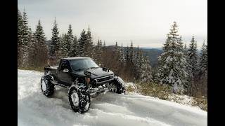 Idaho Snow Wheeling 2/26 | Smashed Bumpers, Sugary Snow, and Great Views
