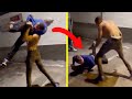 Shocking Moments When Regular Fighters Fight Pro Fighters