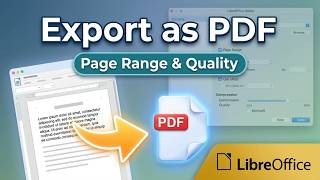 How to Export a Document as PDF in LibreOffice Writer (2026) — Quick & Easy