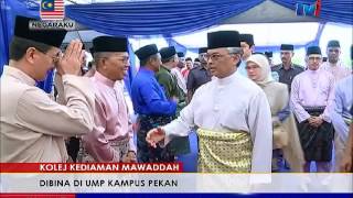 KOLEJ KEDIAMAN MAWADAH - DIBINA DI UMP KAMPUS PEKAN [7 JUL 2017]