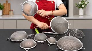 Stop Using Your Sieve the Wrong Way! 10 Genius Kitchen Hacks Most People Don't Know! | Nancy Home