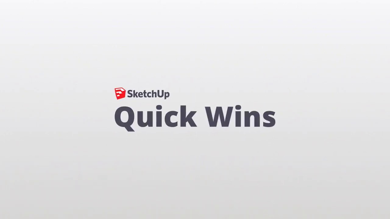 SketchUp | Context Menu - Quick Win - YouTube