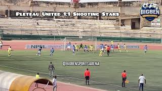 ⚽ GOAL Biweribo!!! Plateau Utd! 1️⃣–1️⃣  Shooting Stars💪⚽ #PlateauUnited #MatchDay #NPFL #GoalAlert screenshot 4