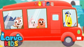 Wheels on the Bus Dance Party - Fun Cars Cartoons For Kids - Nursery Rhymes & Kids Songs