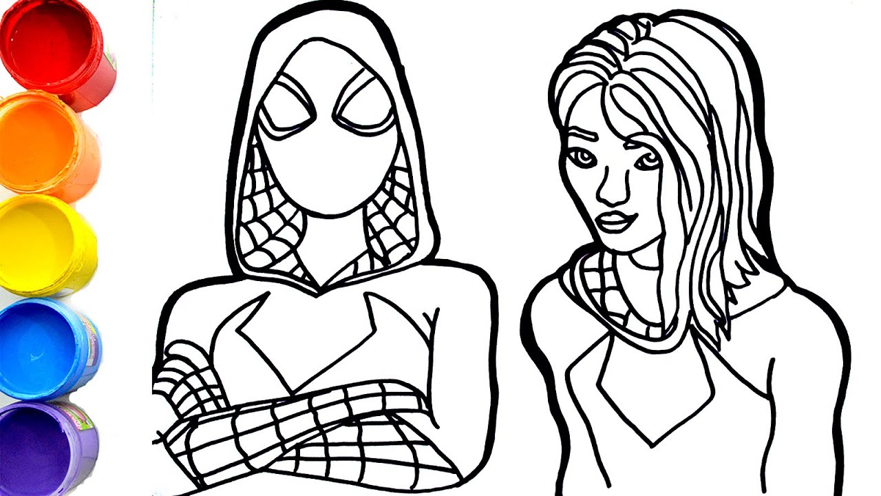 Gwen Stacy and SpiderMan by Tom Raney  in Thomas Ws SpiderMan Comic Art  Gallery Room