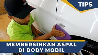 Membersihkan Noda Aspal di Body Mobil. #Cepat&Mudah