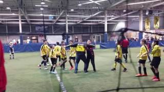 Grasshopper Indoor Soccer League 2017 Infinity final soccer game screenshot 4