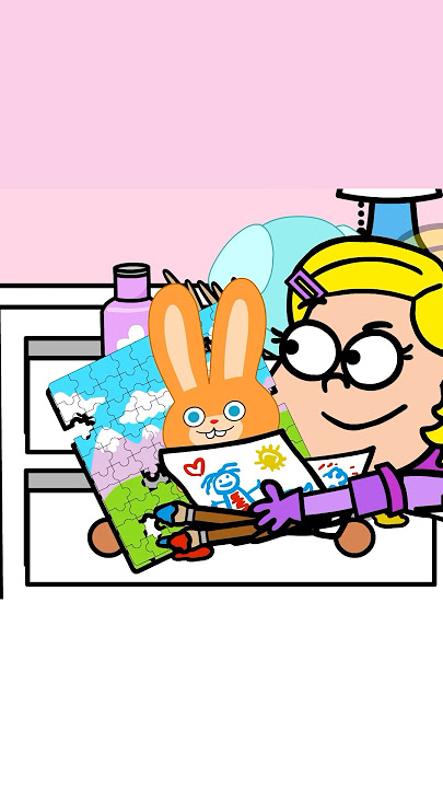 She Tidies Everything and Throws Away the Trash - Hooray Kids Songs #nurseryrhymes #tidyingup
