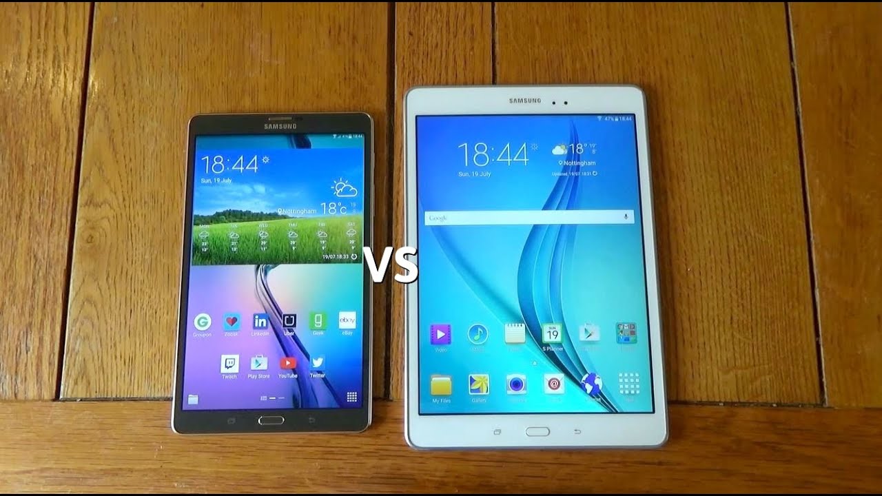 Samsung Galaxy Tab A VS Galaxy Tab S - Review 