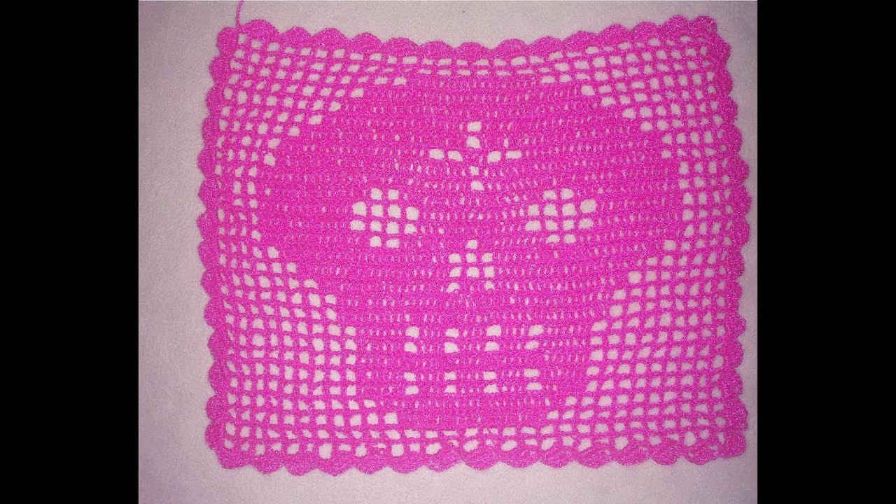 Tutorial Papel Picado Calavera Facil y Rápido  parte#1 Crocheteando con la Comadre