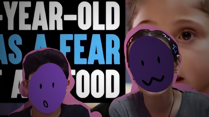 two kiddos reacting to 8 year old has a fear of food!