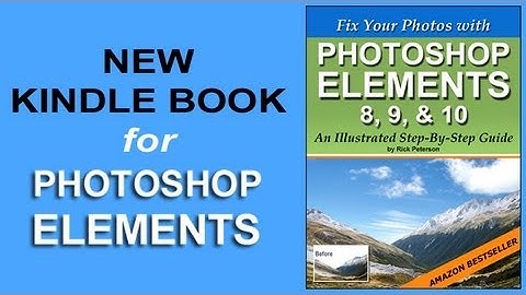My New Kindle Book on Editing Photos
