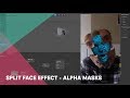 Split Face Effect and Alpha Masks - Spark AR Studio