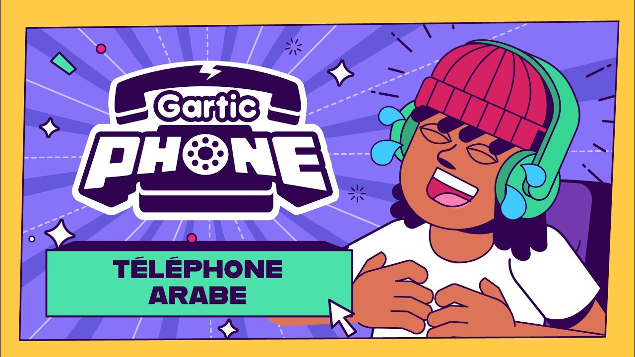 Gartic Phone Téléphone Arabe jouer) YouTube