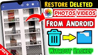 How To Restore Deleted Photos/Videos From Android Phone | Recover Permanently Deleted Photo Video