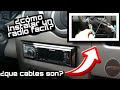 Tutoríal Como instalar un radio para tu carro Paso a paso / RTS car audio y tuning