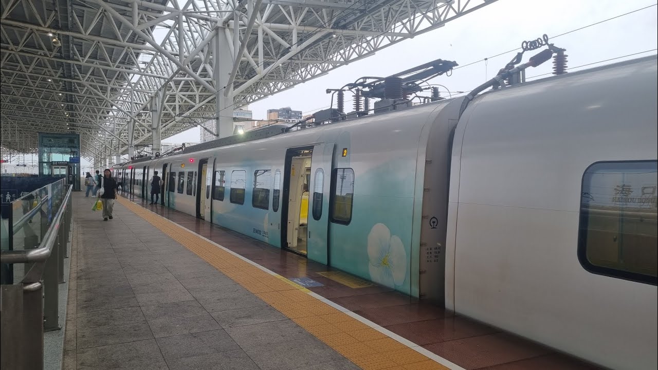 Vlog 311: China Trains- Meilan Station to Haikou East