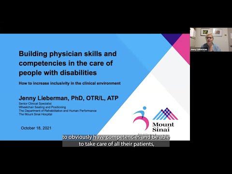 Disability Awareness Month (2021): Building Physician Skills & Competencies – 10.18.21