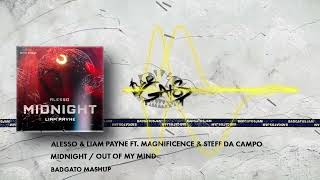 Alesso &amp; Liam Payne ft. Magnificence - Midnight Out Of My Mind (Badgato mashup)
