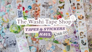 The Washi Tape Shop Vintage, Floral & Cute Washi & PET Tape Haul ✨