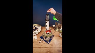 Animated Build! Lego Ideas Motorized Lighthouse #Ad