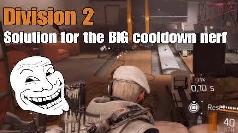 Amazing Skill Build AFTER TU5 rework: BIG issue, creative soution (Division 2)