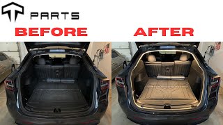 TPARTS Trunk LED Strip for Tesla Model Y - REVIEW, unboxing and installation