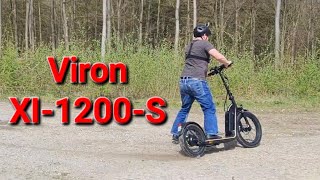 Fahrbericht mit dem Viron XI1200S EScooter