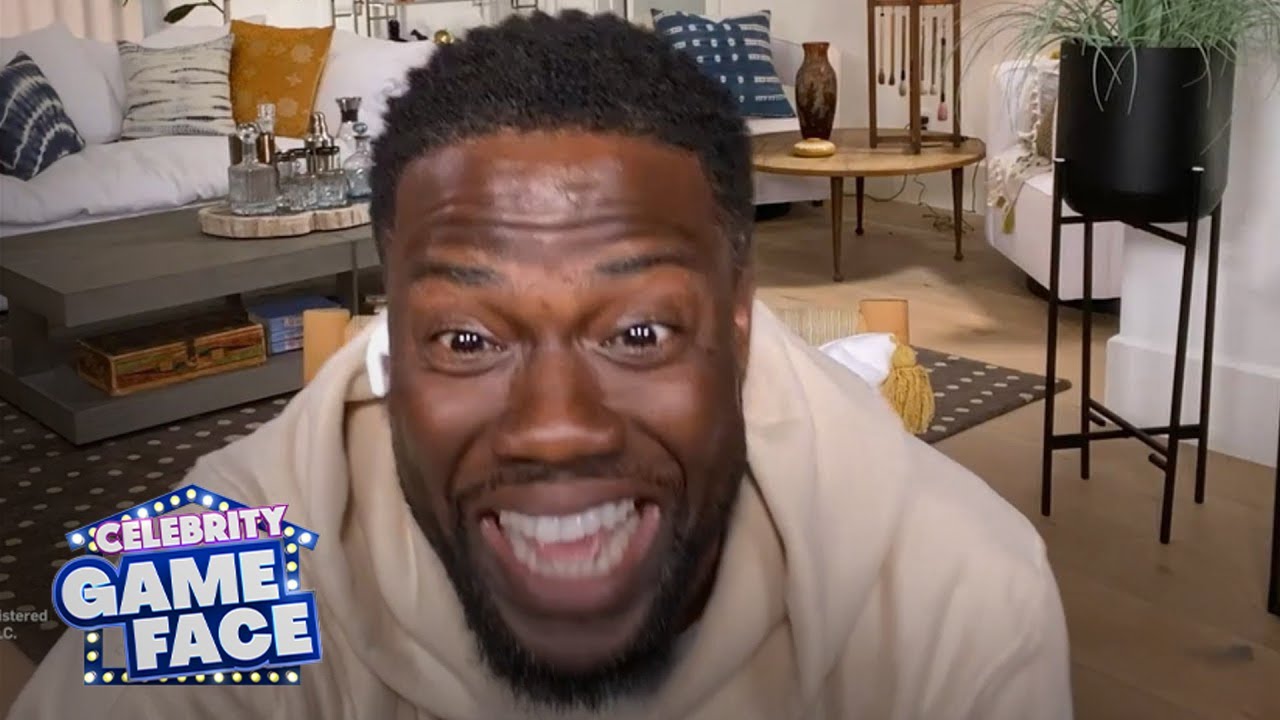 Kevin Hart's Game Has Celebs Tripping Over Toilet Paper | Celebrity Game Face