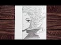 How to draw Tatsumaki - [One-Punch Man] | Easy to draw