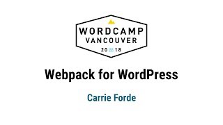 Webpack for WordPress