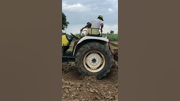 Sanman 6000 LT 50 HP Tractor Test Driving by New customer