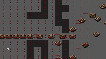 CTF2.5 RTS units pathfinding test