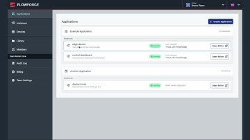 Multi-Node-RED Applications - FlowForge Feature Demonstration