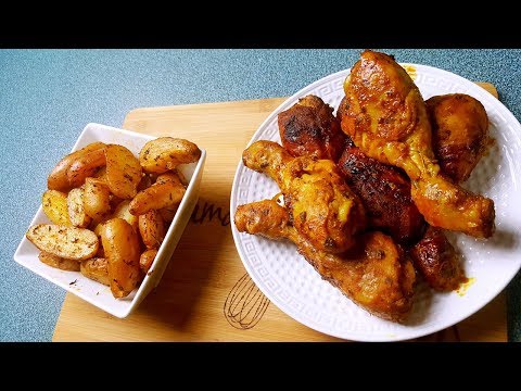 Video: Kipdrumsticks Met Doperwtjes