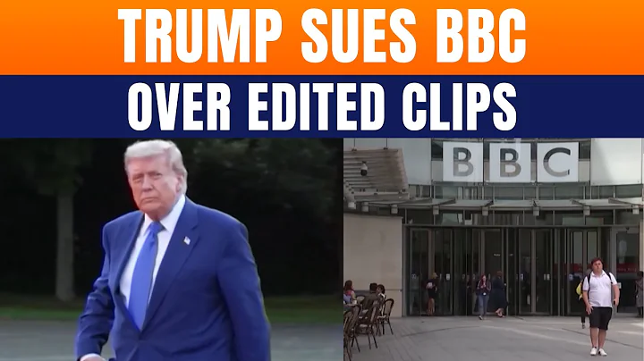 Trump Sues BBC for $10B | Defamation Over Edited January 6 Speech | News9