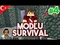 Minecraft Modlu Survival - Bölüm 4 - Anne Ben Batman Olcam :D