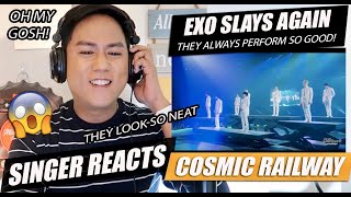 EXO - 'Cosmic Railway' In Japan | SINGER REACTION