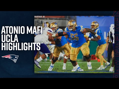 Atonio Mafi  College Highlights, UCLA, G | New England Patriots 2023 NFL Draft Pick