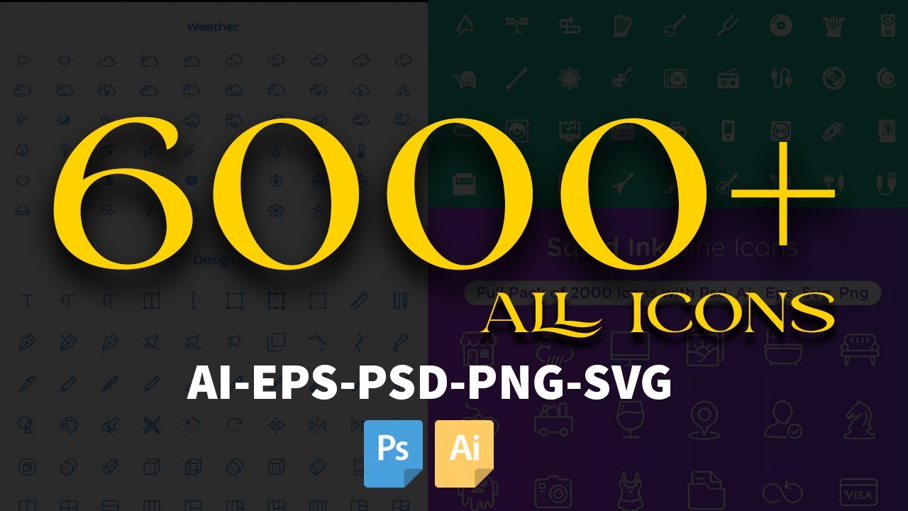 แบบนามบัตร psd  2022  6000+ All Icons Pack Download In PSD EPS AI PNG SVG Files |English|