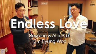 Endless Love - BW Kim Sop\u0026Alto Sax Cover(Duet)