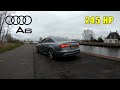 Audi a6 245hp 30 tdi quattro pro line plus pov city drive by fanatic drivers