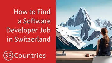 How to Find a Software Developer Job in Switzerland