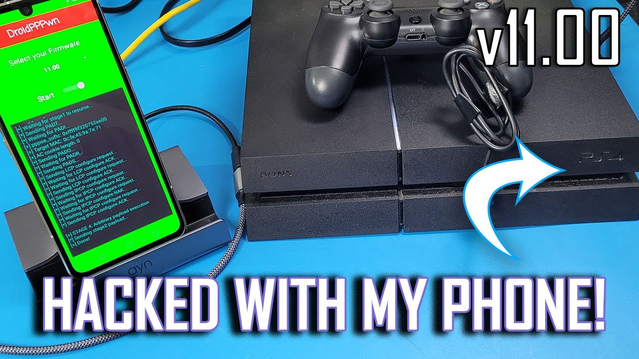 Jailbreak PS4 11.00 With Your Android - YouTube