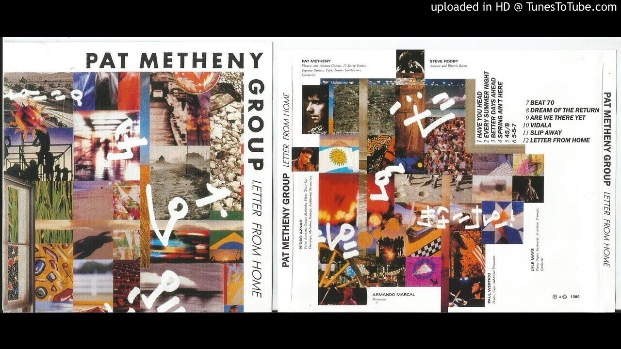 07.- Beat 70 - Pat Metheny Group - Letter From Home - YouTube