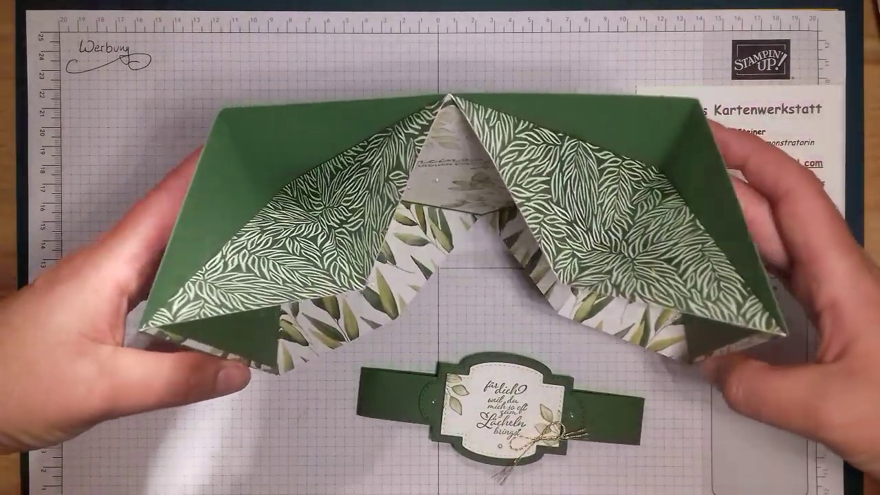Gatefold Explosion Card - Ewiges Grün - Stampin' Up!®