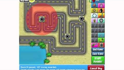 Bloons Tower Defense 4 Part 1